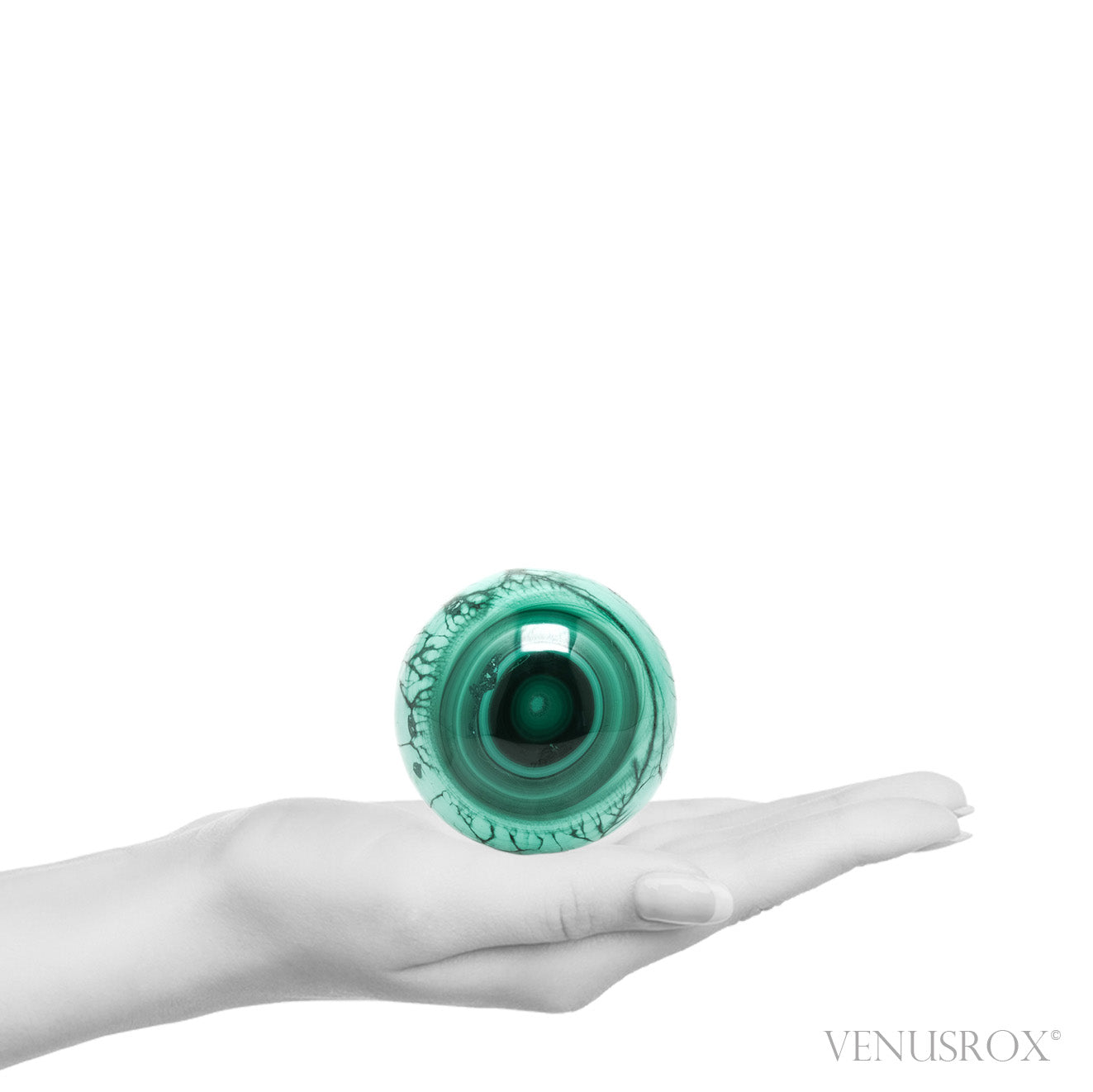 Malachite Sphere from the Democratic Republic of Congo | Venusrox