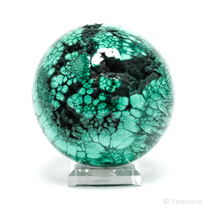 Malachite Sphere from the Democratic Republic of Congo | Venusrox