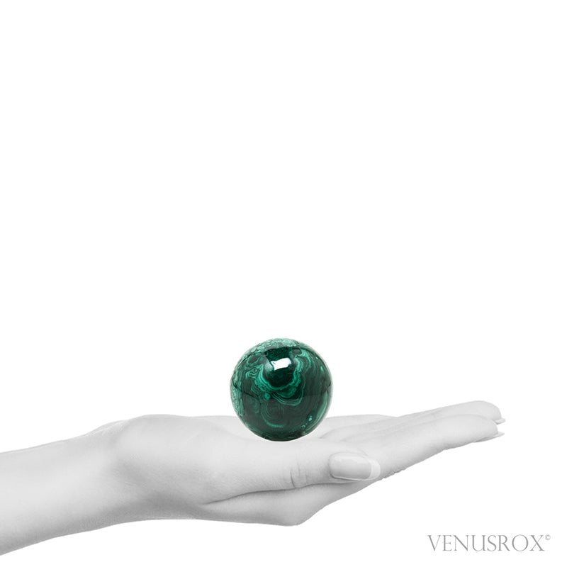 Malachite Sphere from the Democratic Republic of Congo | Venusrox