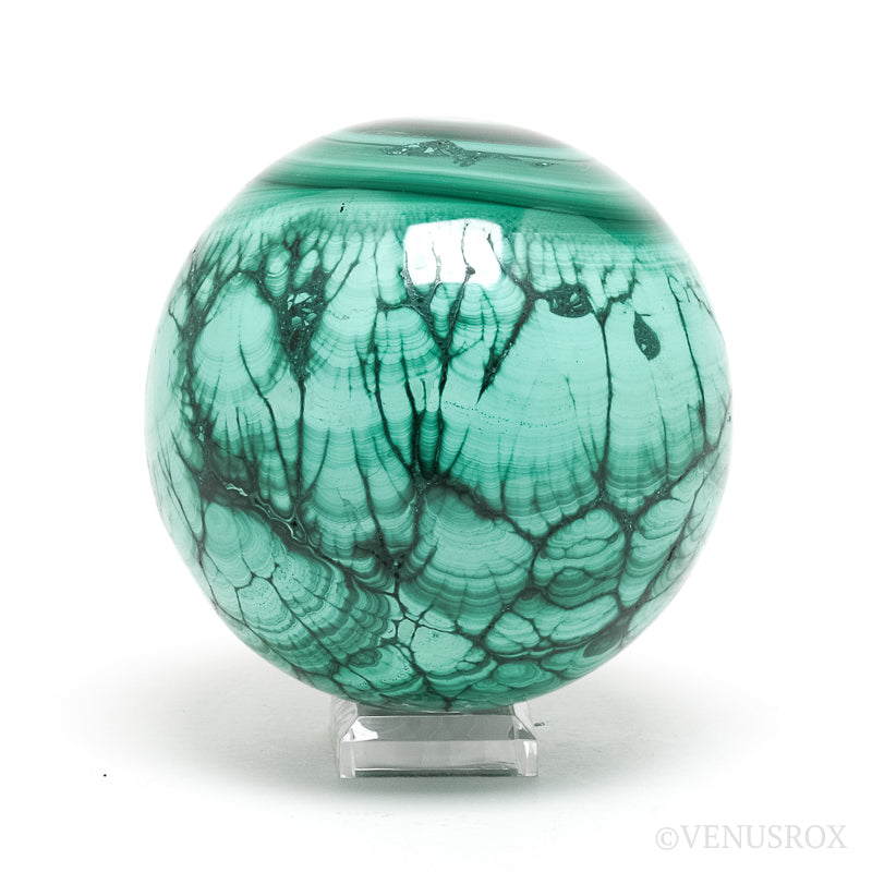 Malachite Sphere from the Democratic Republic of Congo | Venusrox