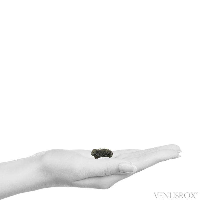 Moldavite Natural Crystal from Chlum, Czech Republic | Venusrox
