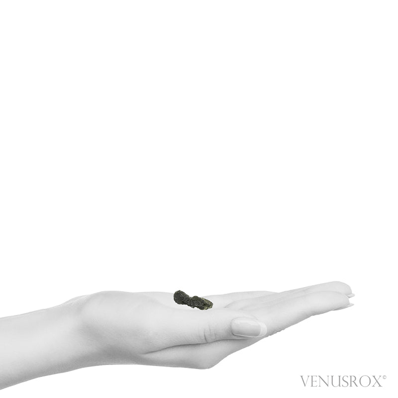 Moldavite Natural Crystal from Chlum, Czech Republic | Venusrox