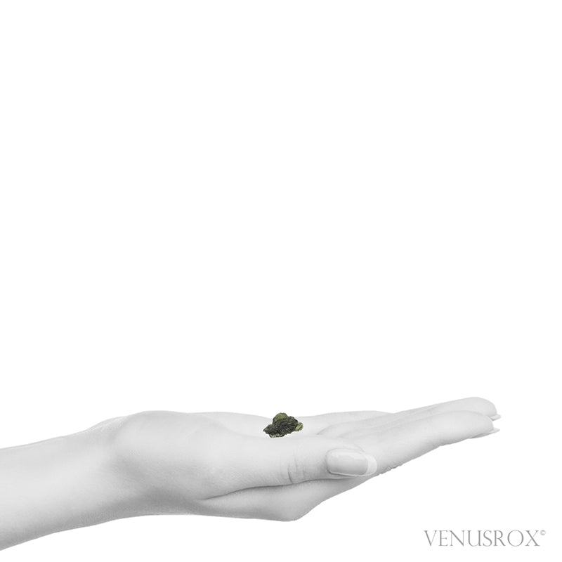 Moldavite Natural Crystal from Chlum, Czech Republic | Venusrox