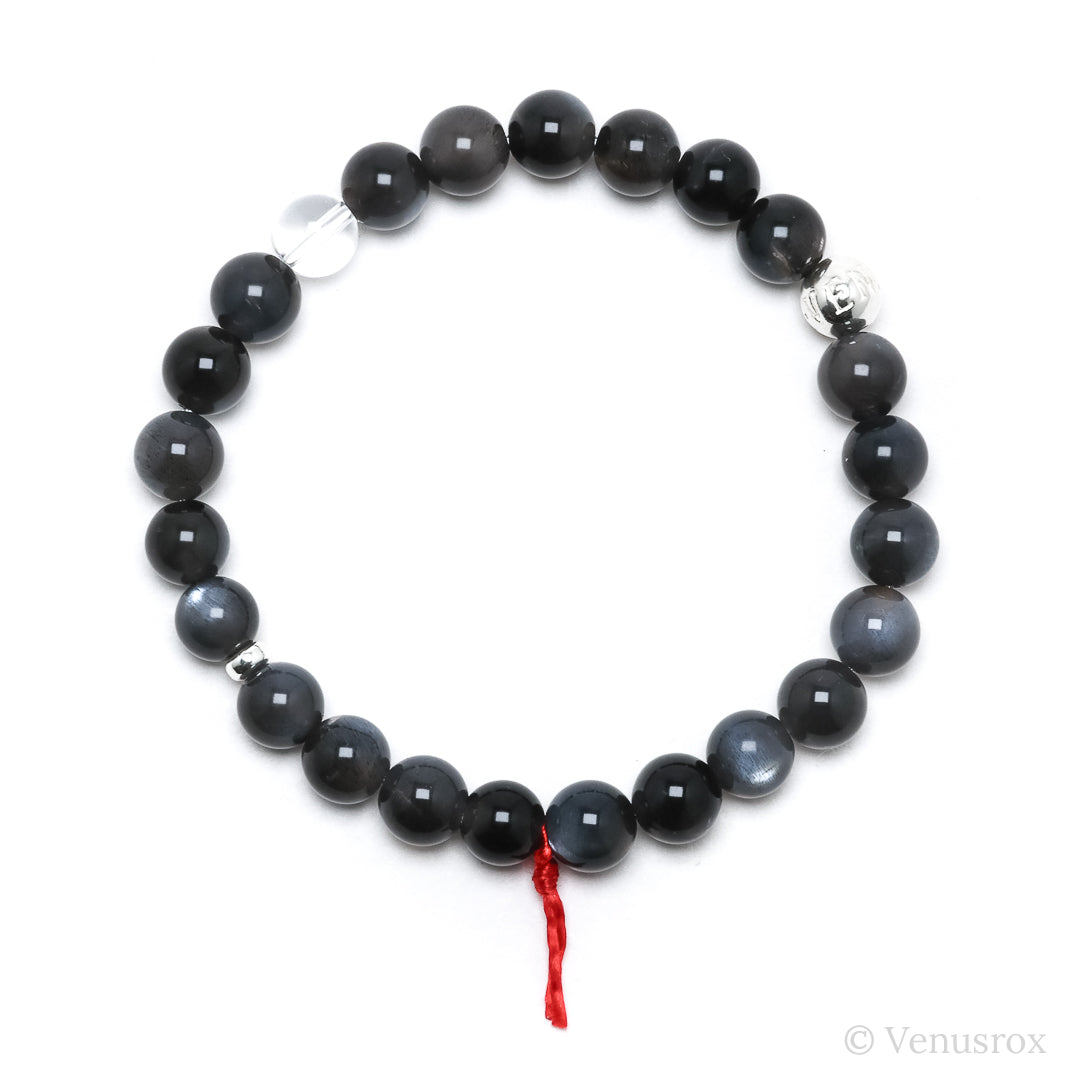 Black Moonstone Bracelet from India | Venusrox