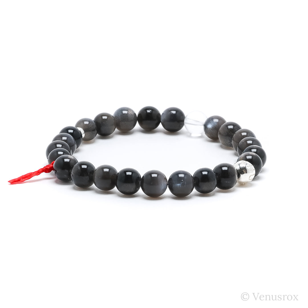 Black Moonstone Bracelet from India | Venusrox