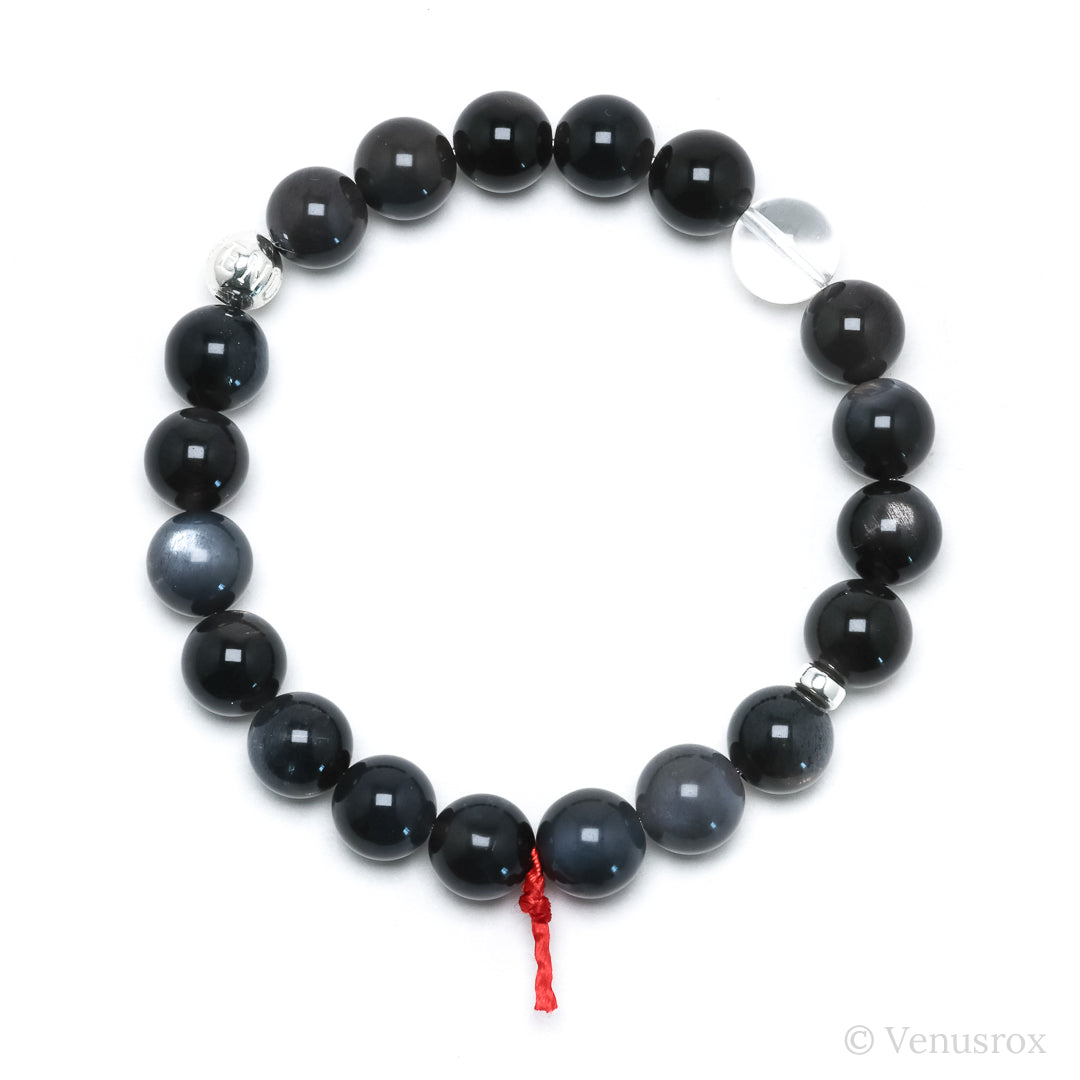 Black Moonstone Bracelet from India | Venusrox