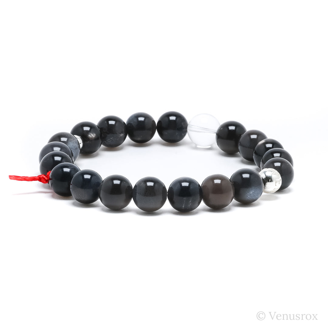 Black Moonstone Bracelet from India | Venusrox