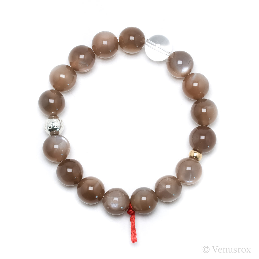 Brown Moonstone Bracelet from India | Venusrox