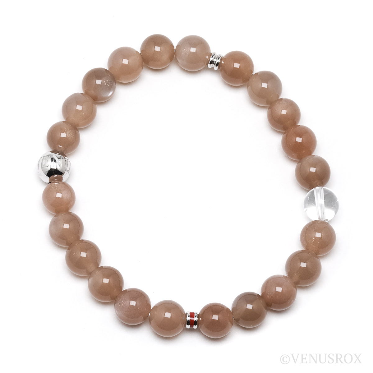 Brown Moonstone Bracelet from India | Venusrox