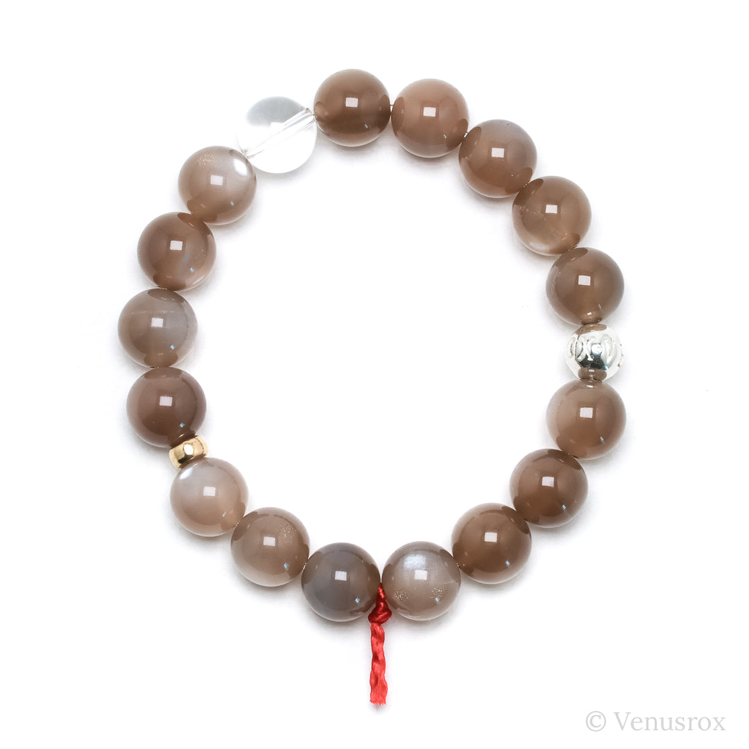 Brown Moonstone Bracelet from India | Venusrox