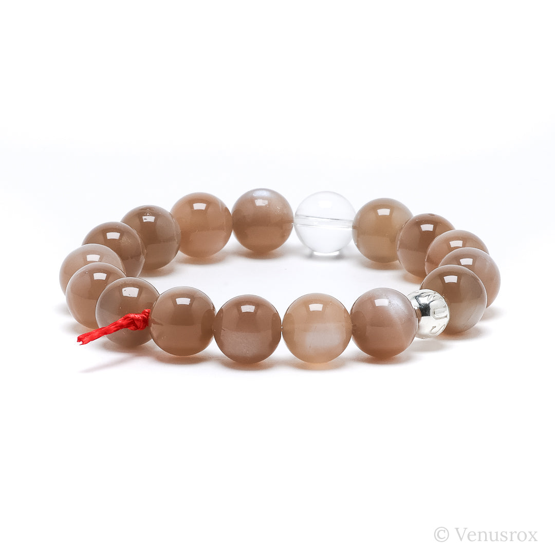 Brown Moonstone Bracelet from India | Venusrox