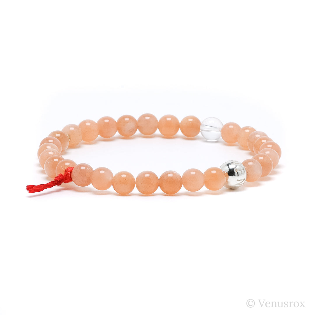 MOONSTONE (PEACH) BRACELET - BRACELETS
