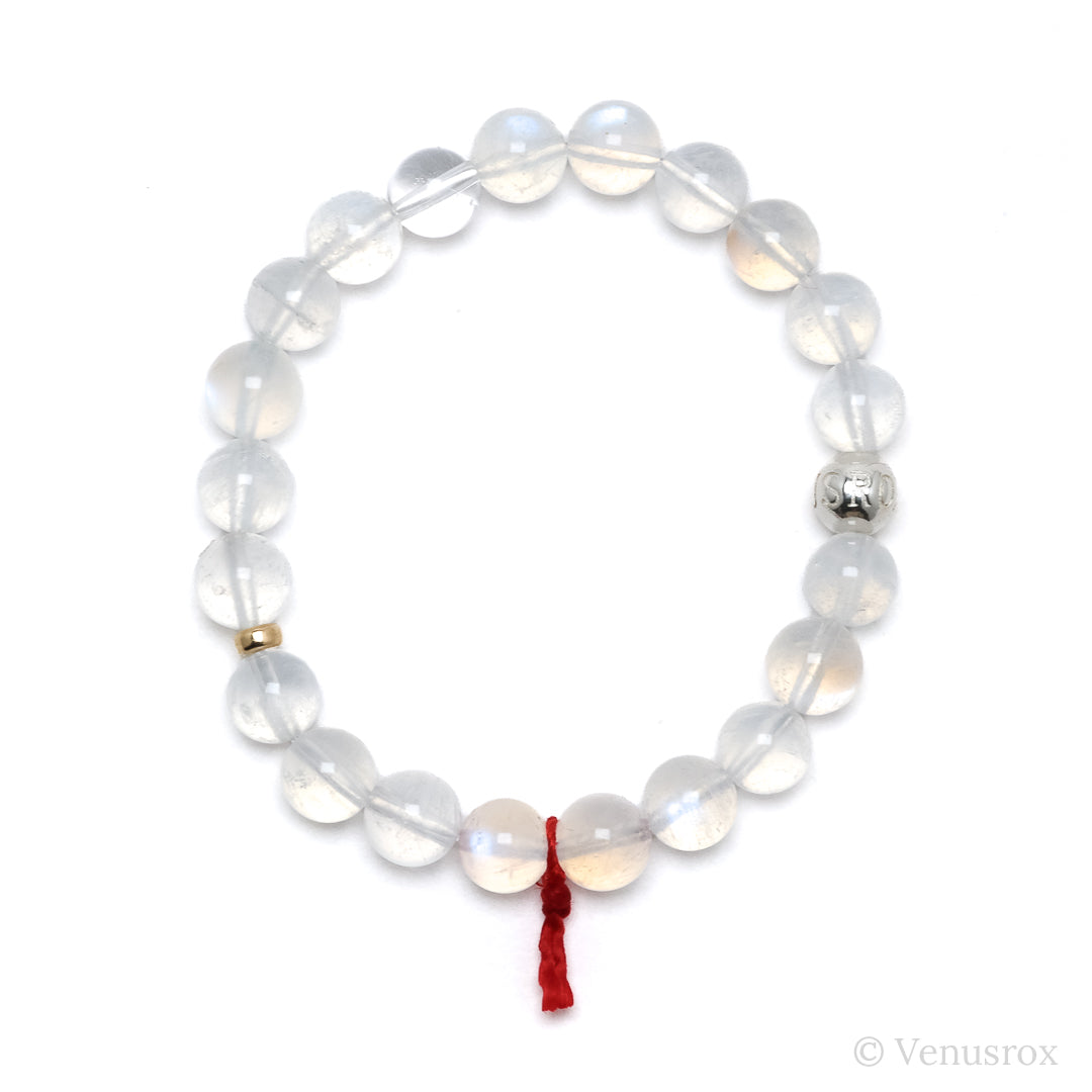 Rainbow Moonstone Bracelet from Sri Lanka | Venusrox