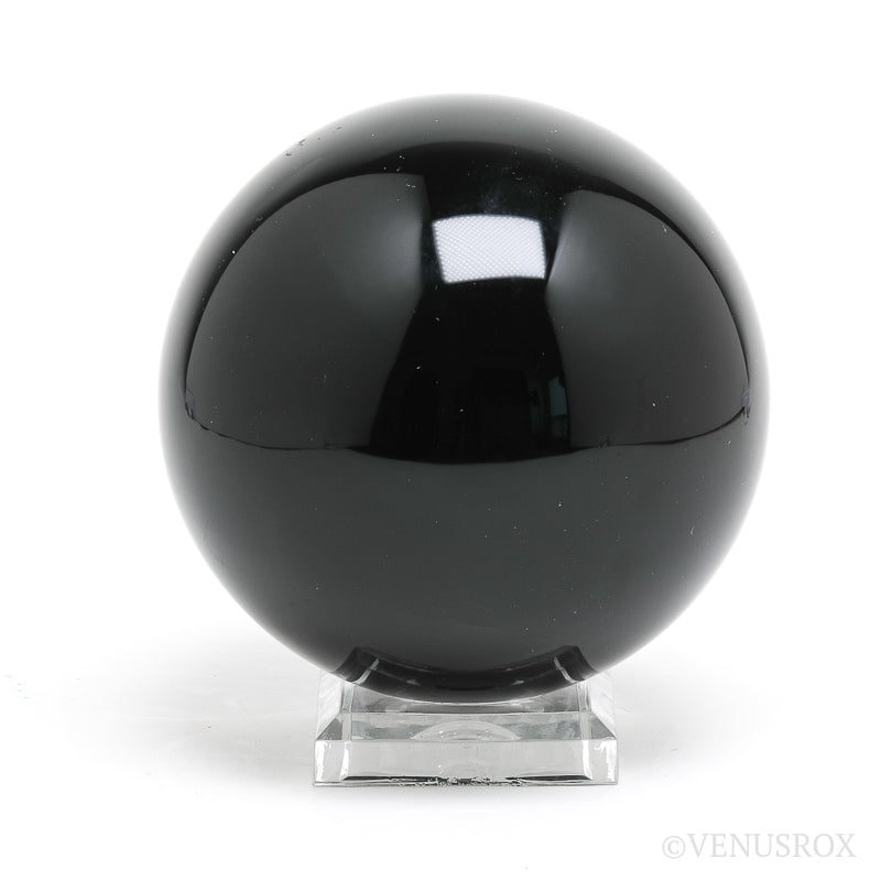 Black Obsidian Polished Sphere from Mexico | Venusrox