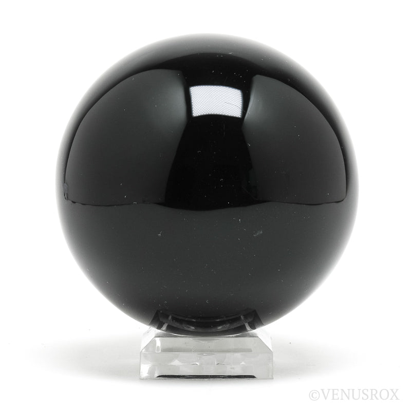 Black Obsidian Polished Sphere from Mexico | Venusrox