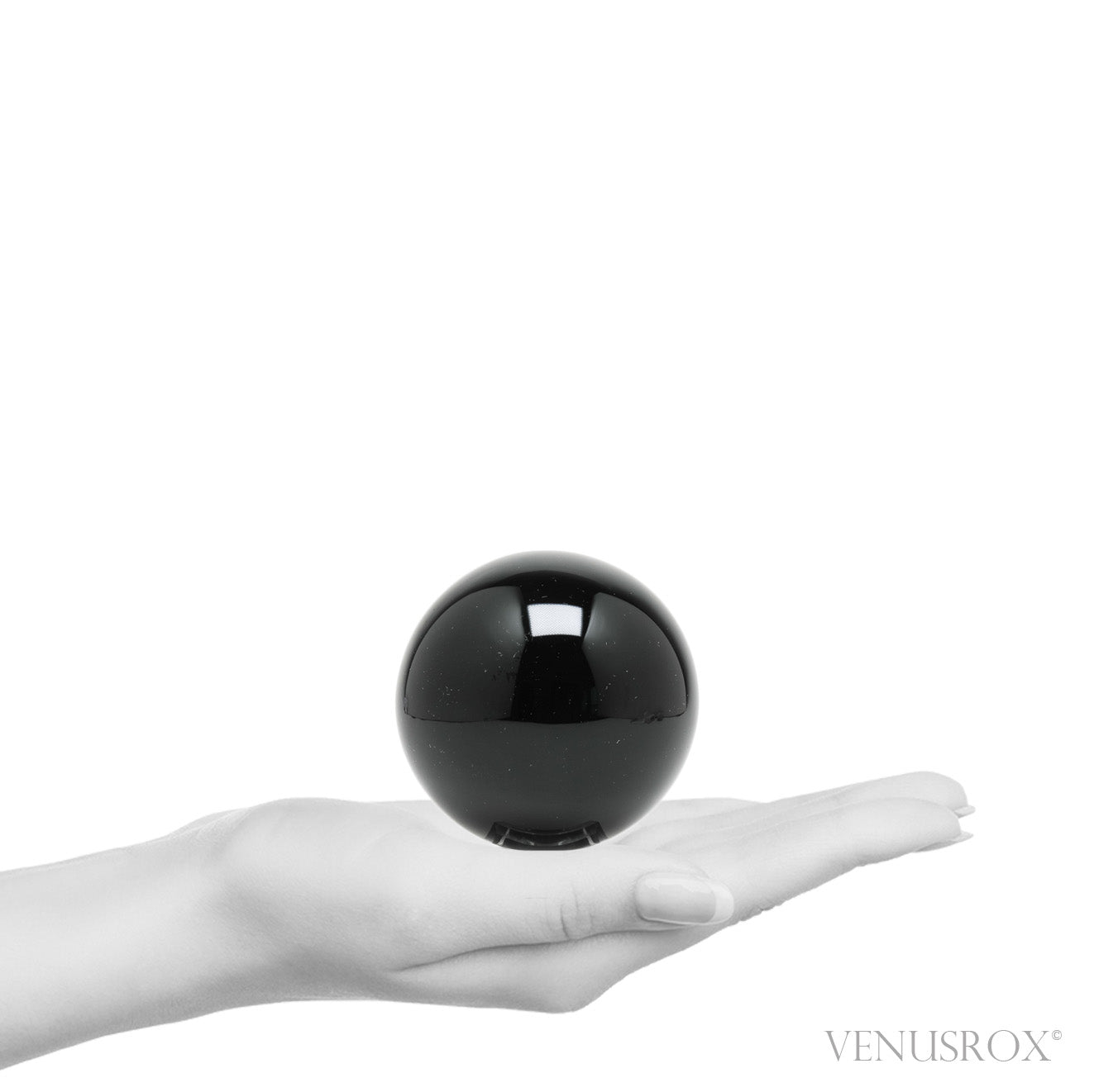 Black Obsidian Polished Sphere from Mexico | Venusrox