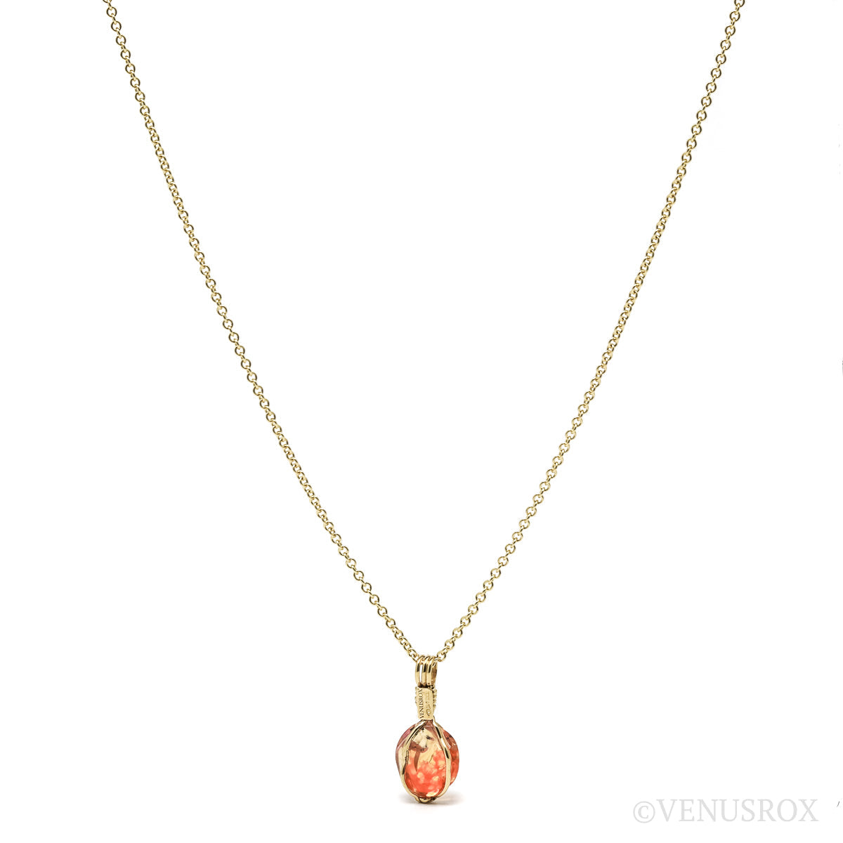 Fire Opal Pendant from Mexico | Venusrox