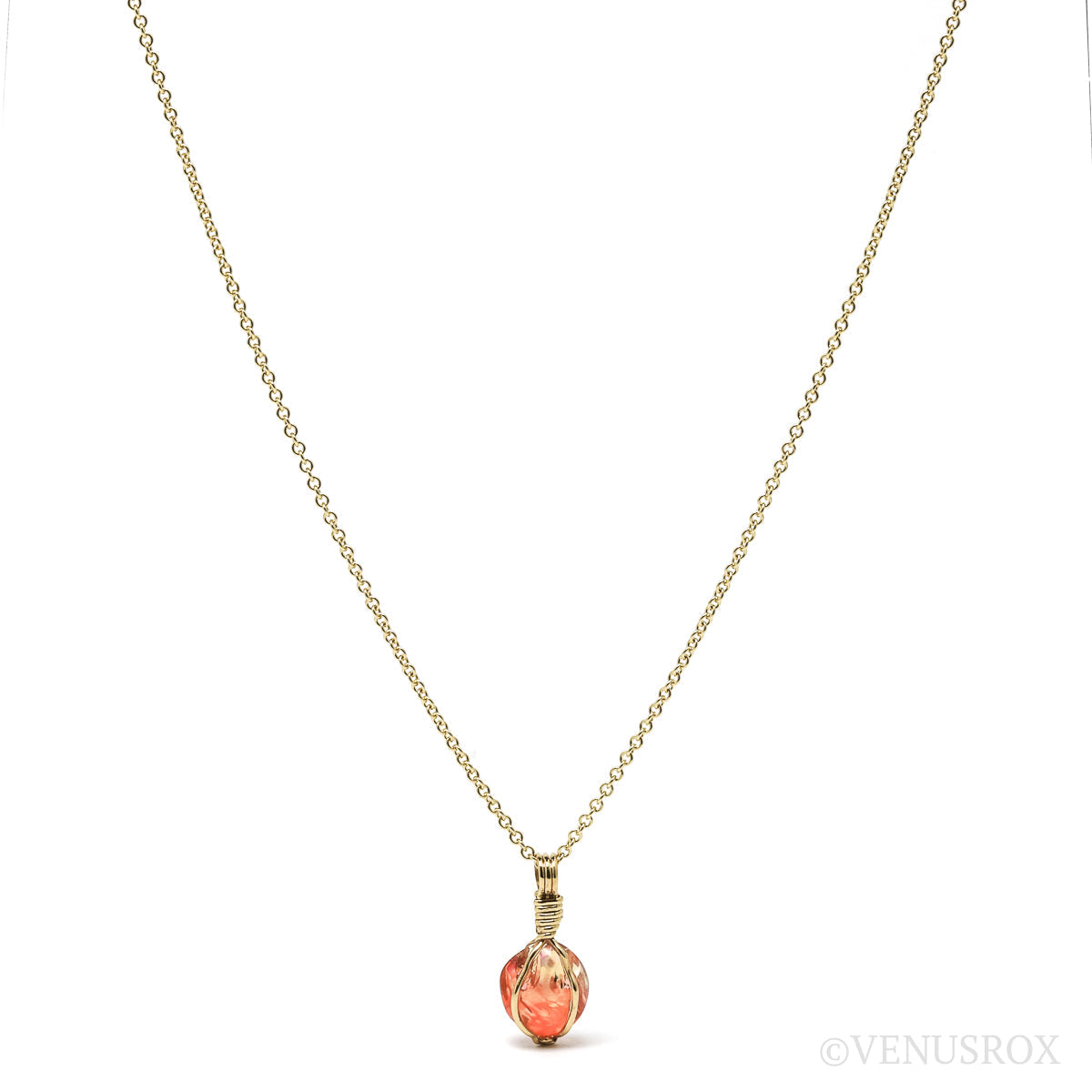 Fire Opal Pendant from Mexico | Venusrox
