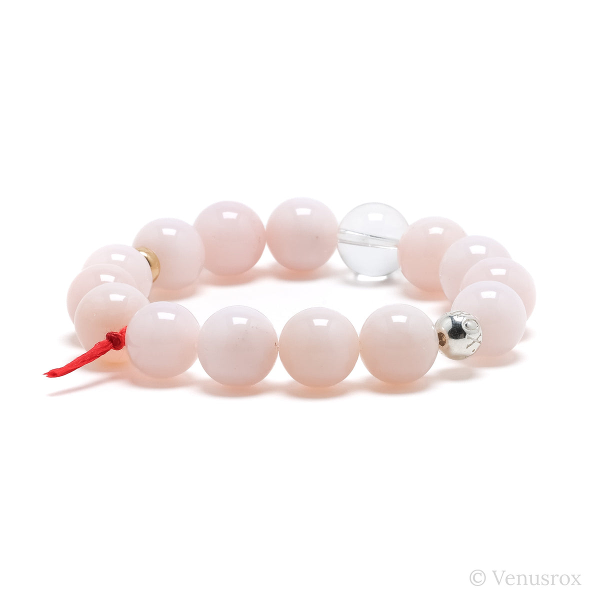Pink Opal Bracelet from Peru | Venusrox