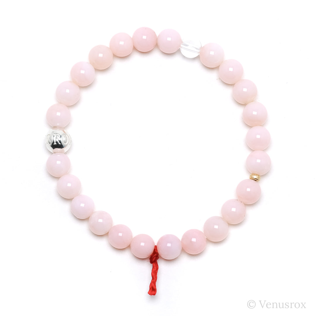 Pink Opal Bracelet from Peru | Venusrox