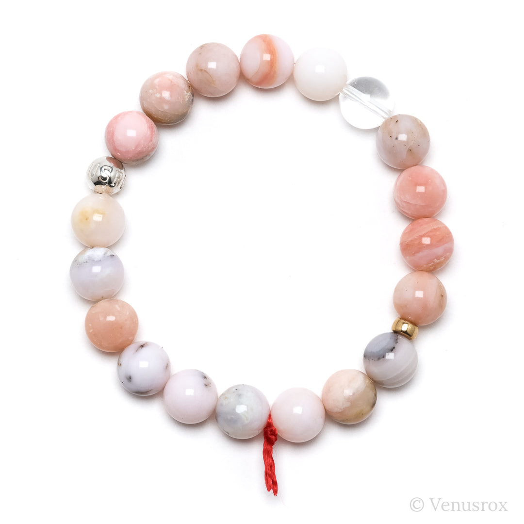 Pink Opal Bracelet from Peru | Venusrox