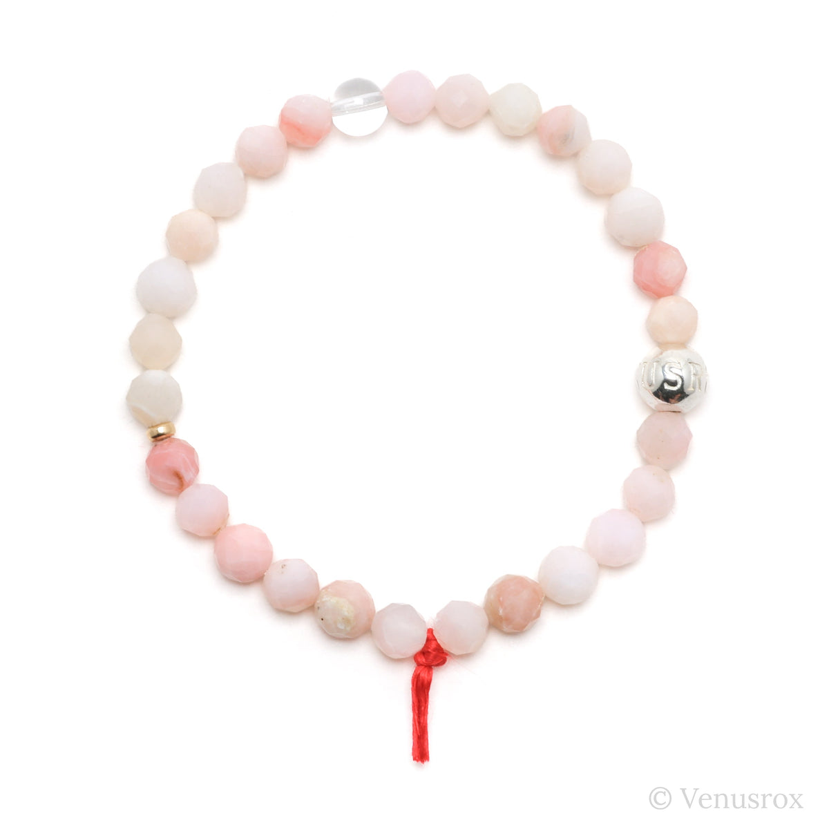 Pink Opal Bracelet from Peru | Venusrox