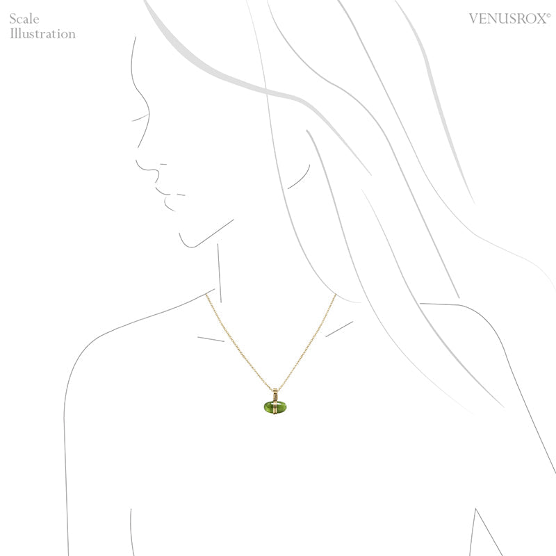 Peridot Pendant from Kaghan Valley, Pakistan | Venusrox