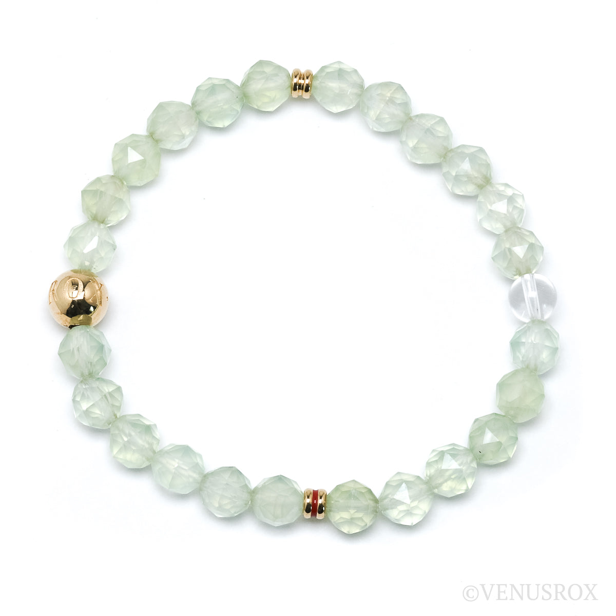 Prehnite Bracelet from the Kayes Region, Mali | Venusrox