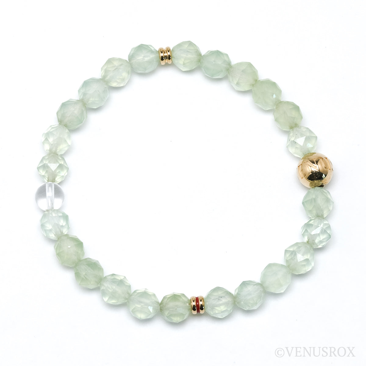 Prehnite Bracelet from the Kayes Region, Mali | Venusrox