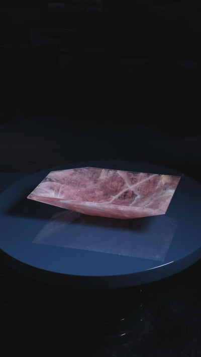 Rose Quartz Polished Bowl from Brazil | Venusrox