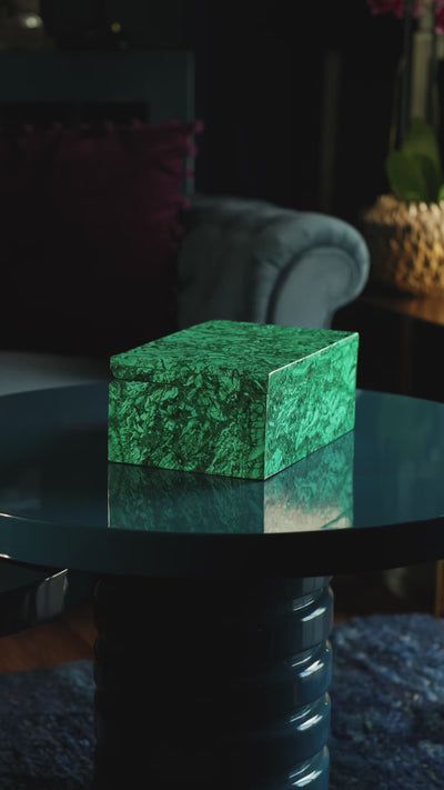 Malachite Box from the Democratic Republic of Congo | Venusrox