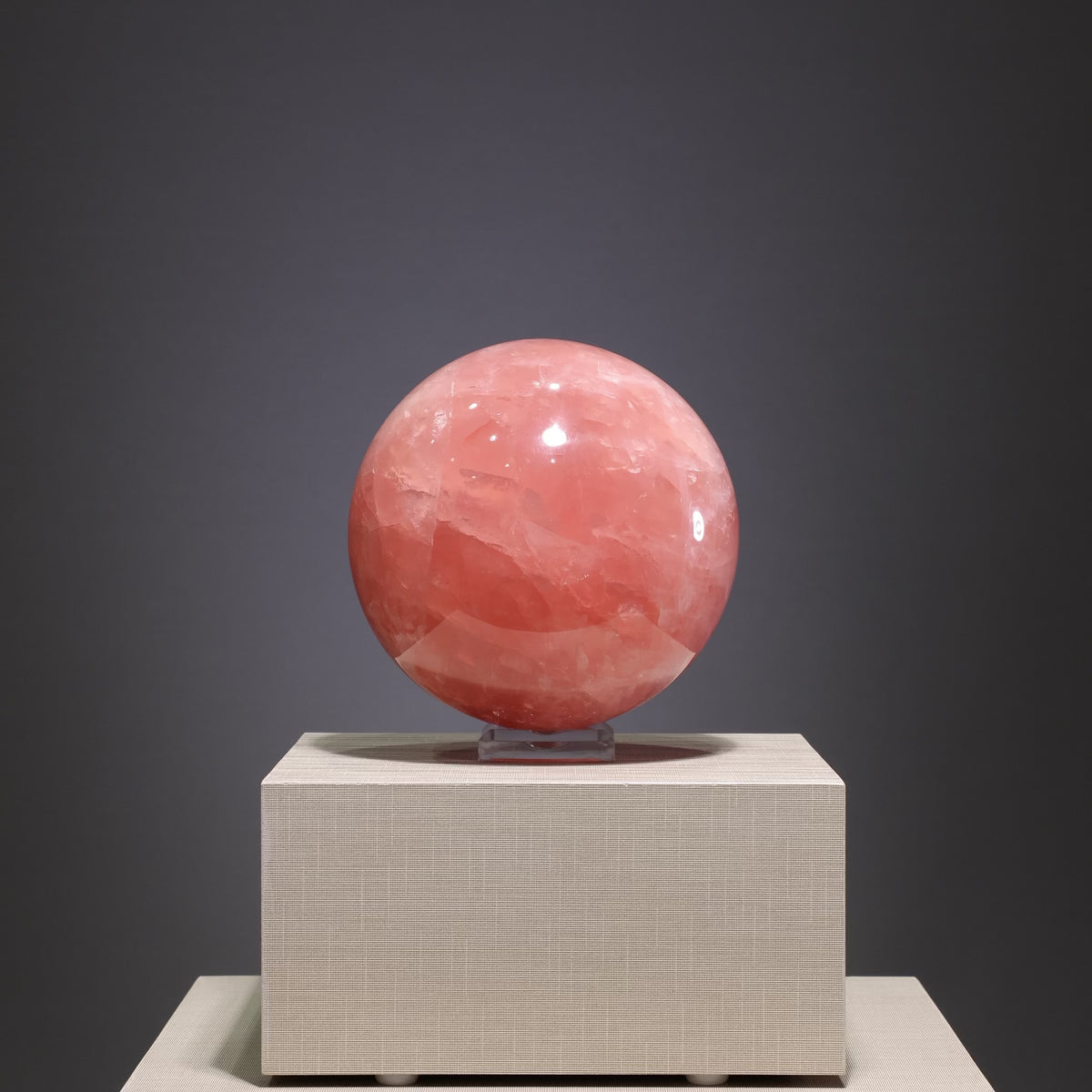 Star Rose Quartz Polished Sphere from Brazil | Venusrox
