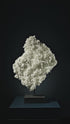Prehnite Pseudomorph after Laumontite with Apophyllite Natural Cluster from Pathanwadi Quarry, Malad, Mumbai, Maharashtra, India mounted on a bespoke stand | Venusrox
