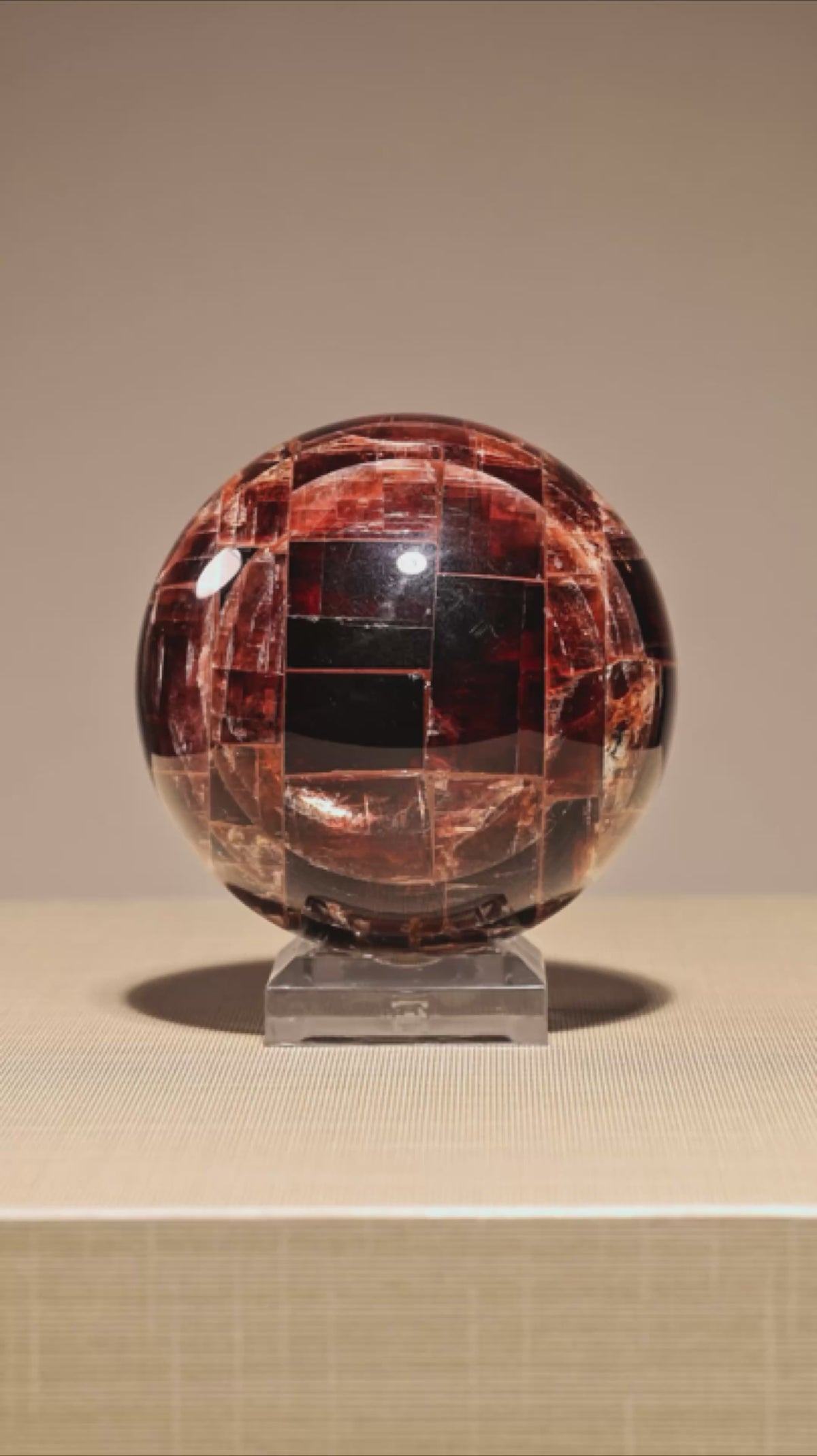 Villiaumite Polished Sphere from the Khibiny Massif, Murmansk Oblast, Russia | Venusrox