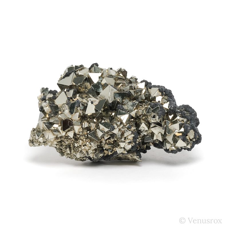 Pyrite with Sphalerite Natural Cluster from the Huanzala Mine, Huallanca District, Dos de Mayo Province, Huánuco Department, Peru | Venusrox