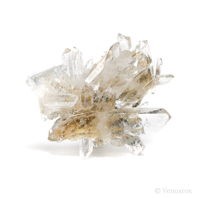 Chlorite Phantom Quartz Natural Cluster from Corinto, Minas Gerais, Brazil | Venusrox