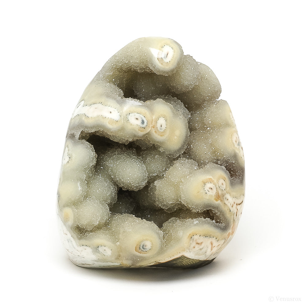 Clear Quartz with Agate Polished/Natural Freeform from Brazil | Venusrox