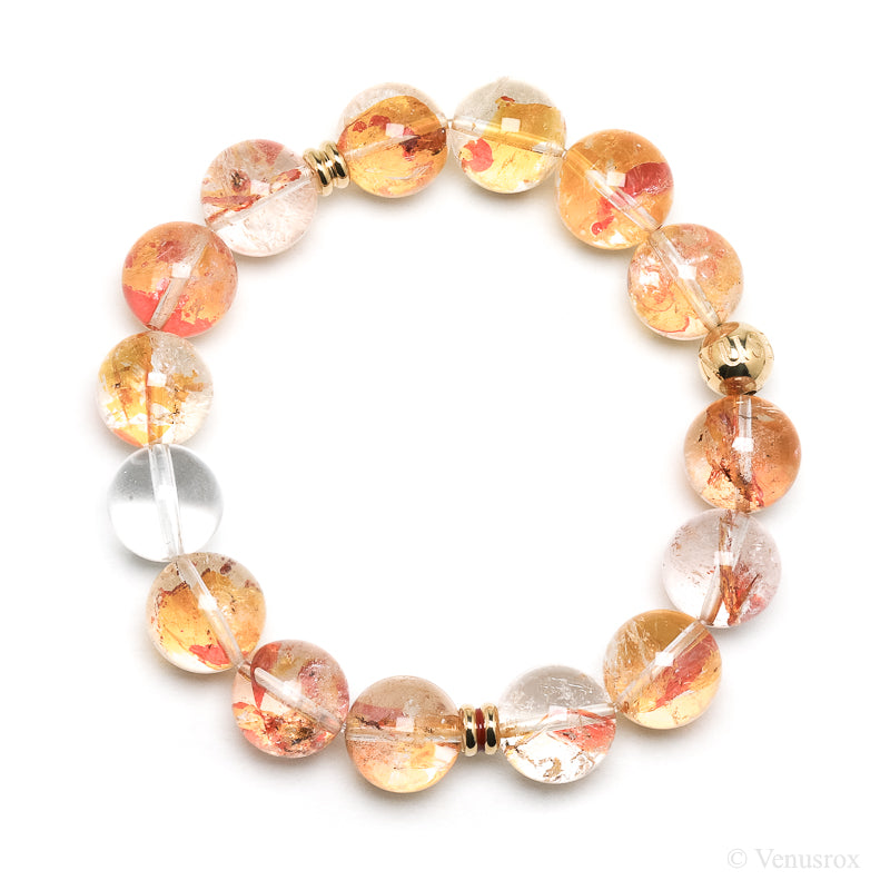 Golden Quartz Bracelet from Brazil | Venusrox