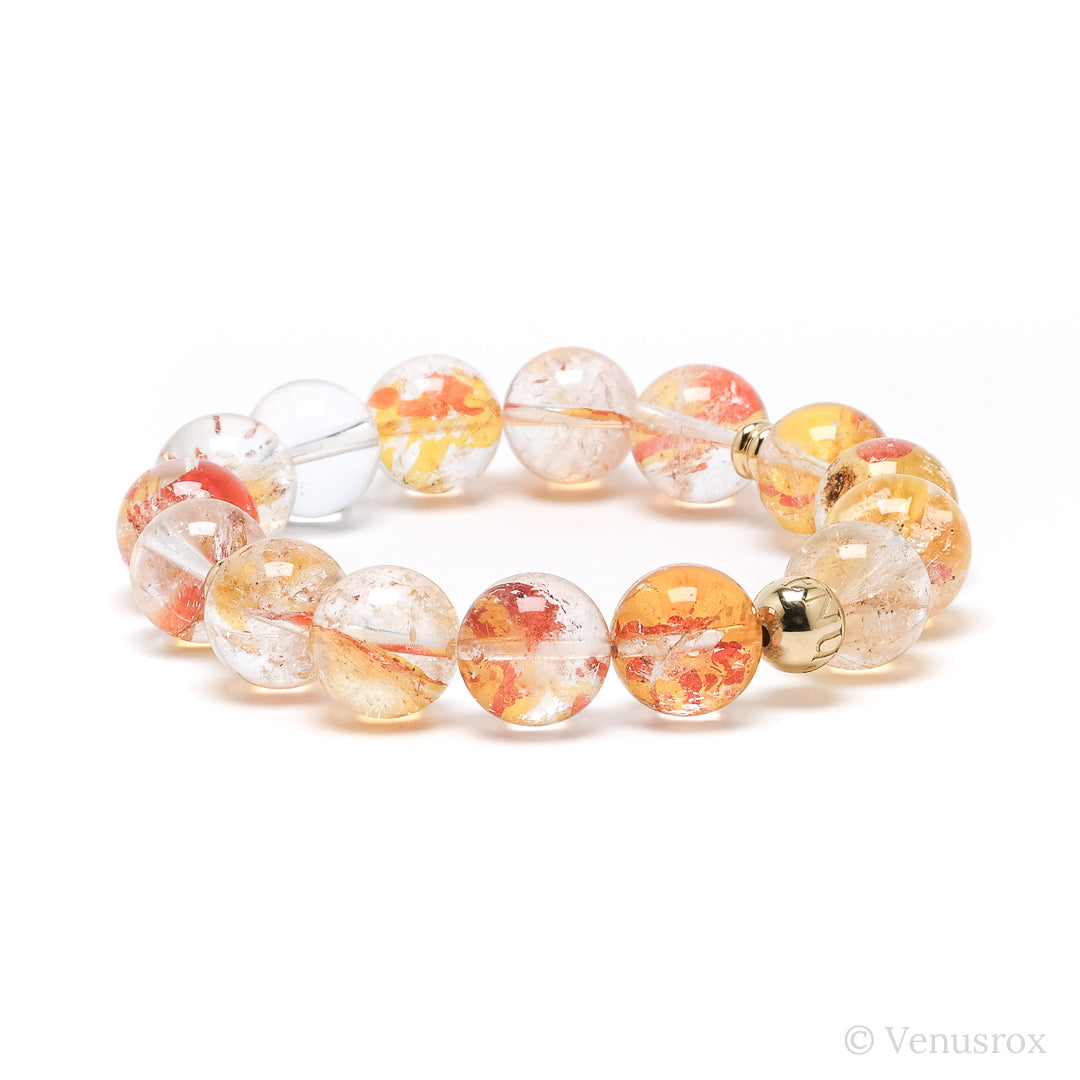 Golden Quartz Bracelet from Brazil | Venusrox