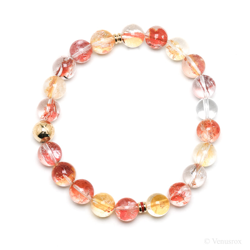 Golden Quartz Bracelet from Brazil | Venusrox