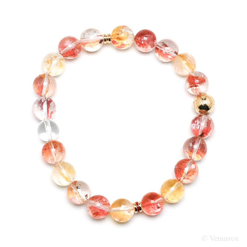 Golden Quartz Bracelet from Brazil | Venusrox