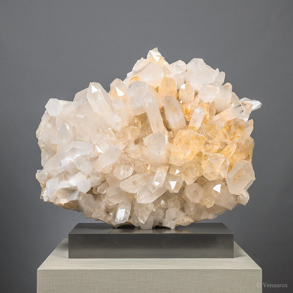 QUARTZ (GOLDEN) NATURAL CLUSTER - NATURAL CRYSTALS