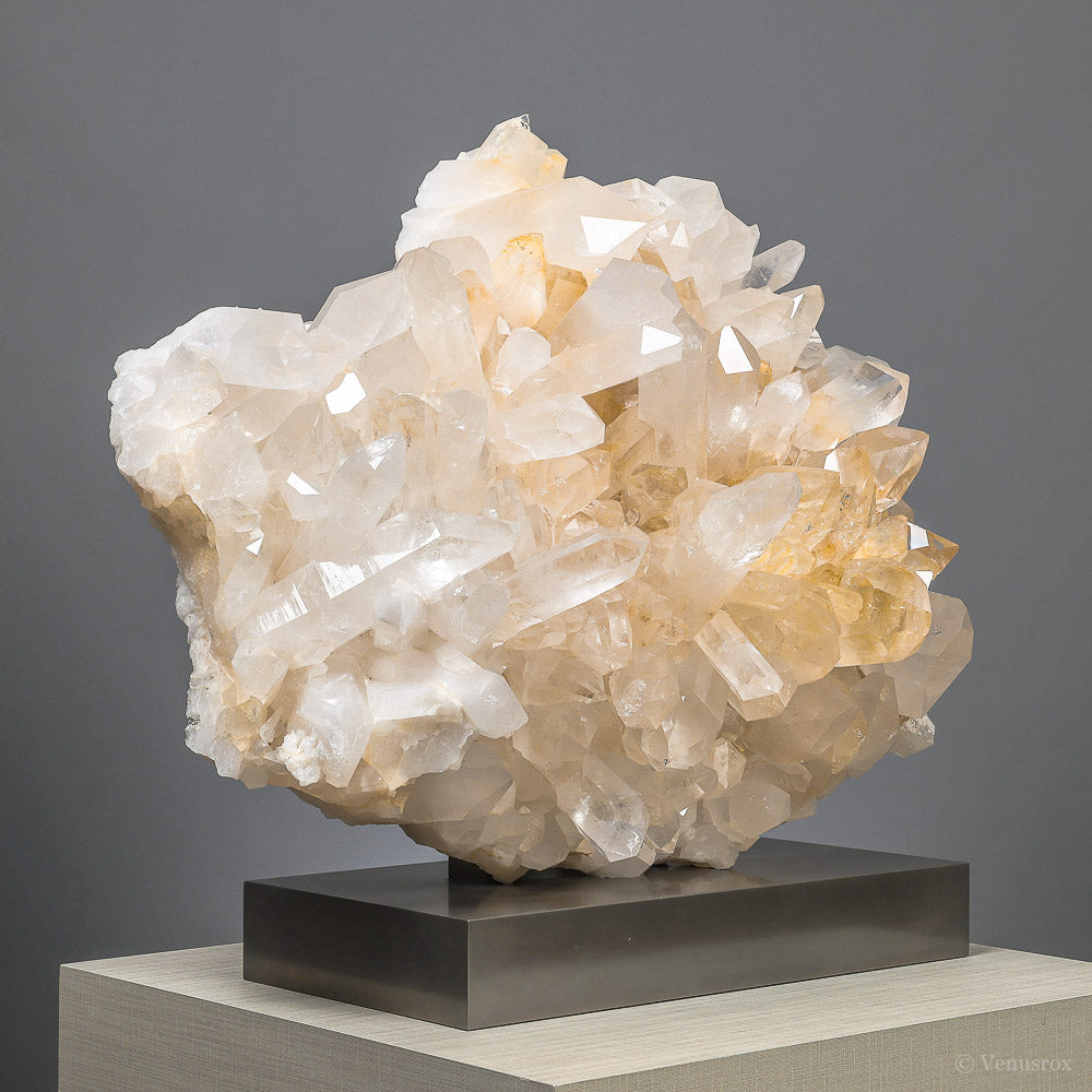 QUARTZ (GOLDEN) NATURAL CLUSTER - NATURAL CRYSTALS