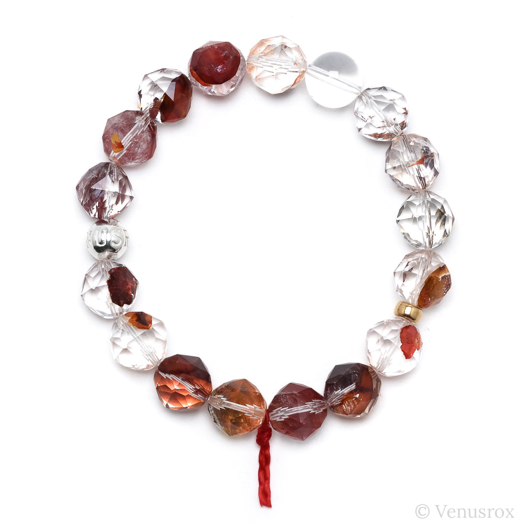 Hematoid Quartz Bracelet from Madagascar | Venusrox