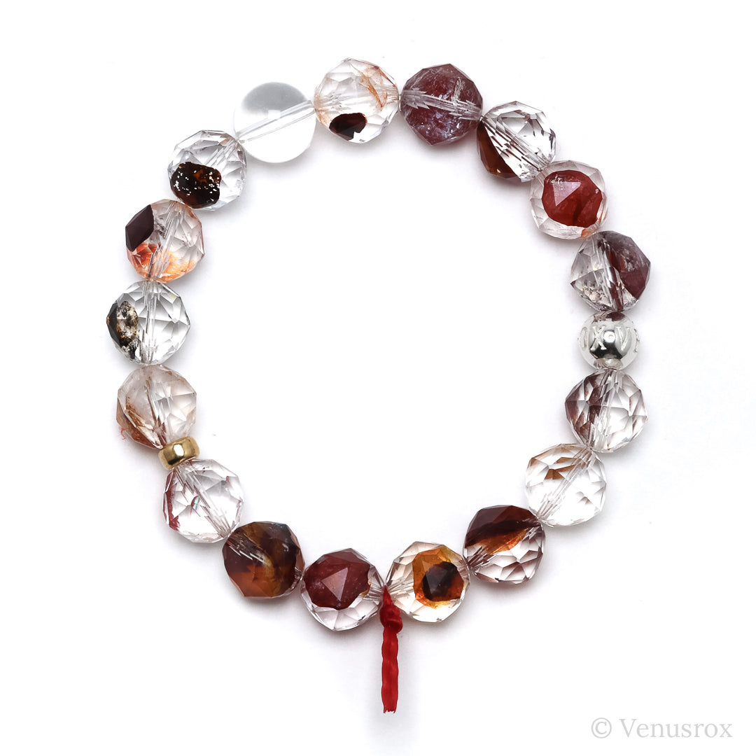 Hematoid Quartz Bracelet from Madagascar | Venusrox