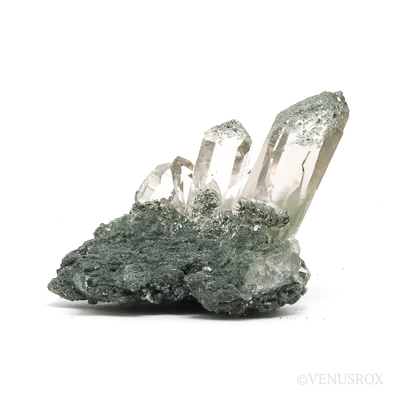 Himalayan Chlorite Quartz Natural Cluster from the Meru Peak Foot Hills, Garhwal, Uttarakhand, Indian Himalayas | Venusrox