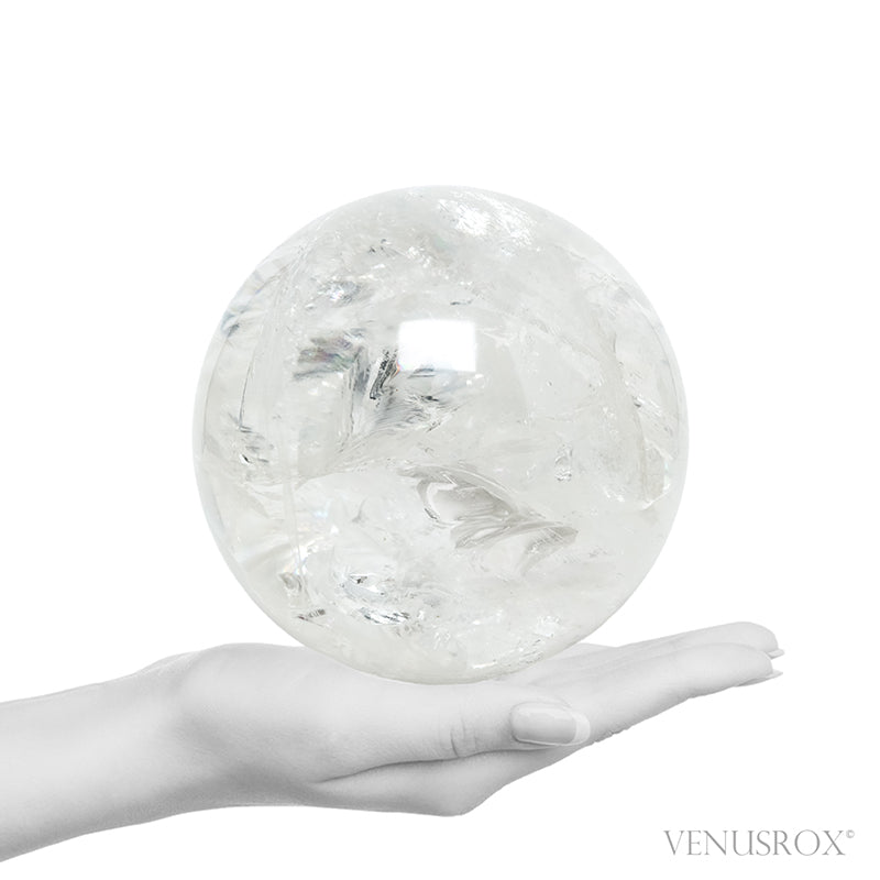Lemurian Quartz Polished Sphere from Brazil | Venusrox