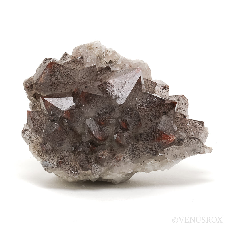 Smoky Quartz with Hematite Natural Cluster from Thunder Bay, Ontario, Canada | Venusrox