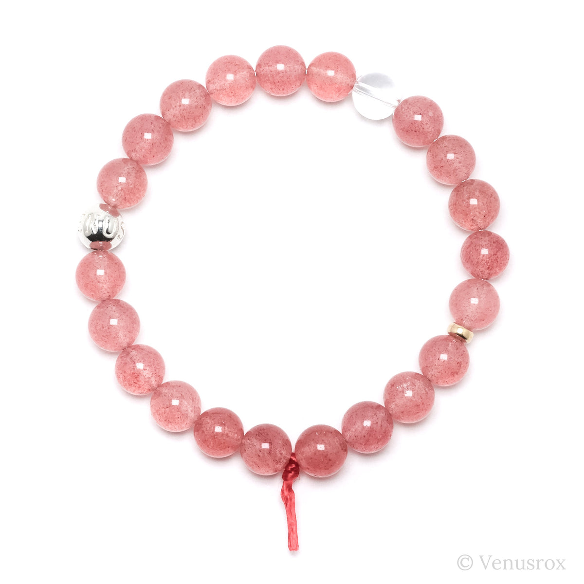 QUARTZ (STRAWBERRY) BRACELET - BRACELETS