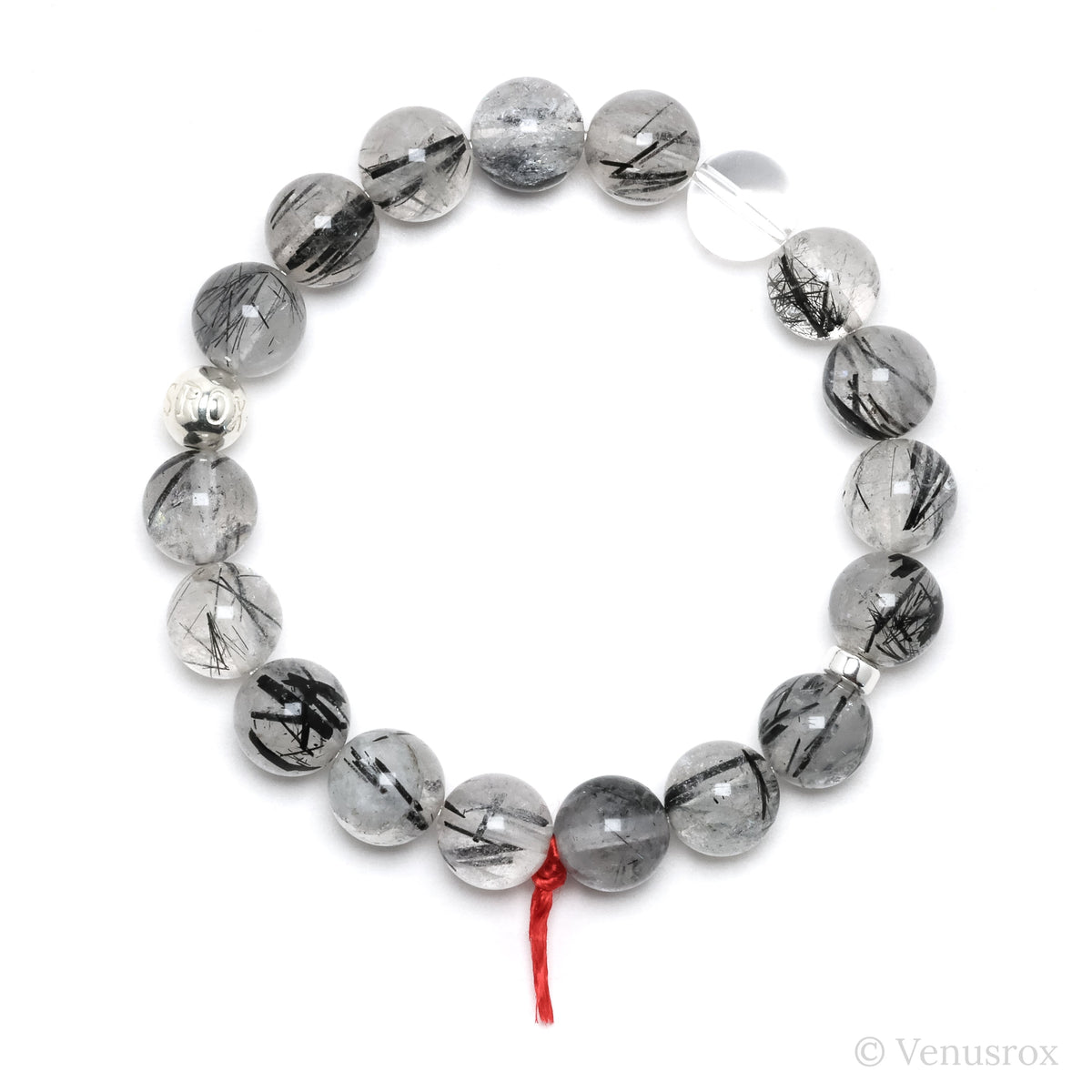 Tourmalinated Quartz Bracelet from Brazil | Venusrox